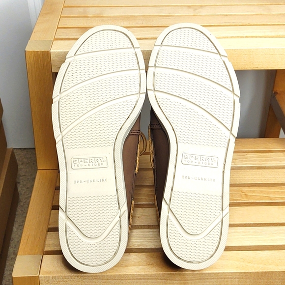 Sperry Brown🤎Leeward Boat Shoe, 4 M (big boys) 🆕 - Picture 3 of 4